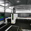FL-L1530FH-20000-Raycus Лазерный станок для раскроя листового металла с кабинетной защитой