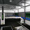 FL-L2040FHR-30000-D220-Raycus Закрытый лазерный станок для резки листового металла с труборезом