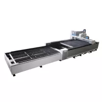 FL-L2060FE-1500-Raycus Бюджетный лазерный станок для резки листового металла со сменным столом